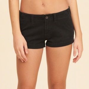 Black Hollister shorts